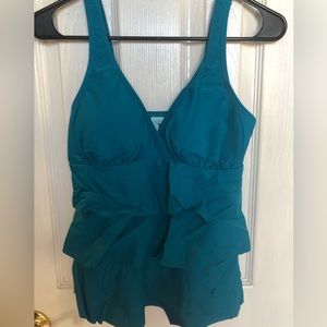 Three Tiered Two Piece Tankini Size 10 & 12